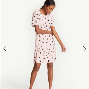 Flounce garden party dress